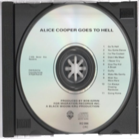 ALICE COOPER GOES TO HELL - 1976 AUDIO COMPACT DISC - Picture 4 of 5